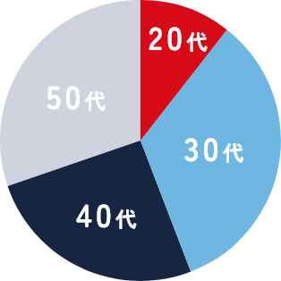 年齢構成（%）円グラフ